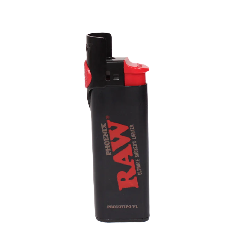 Raw Phoenix Black Lighter with Poker and Wind Shield x 1pc - Image 3