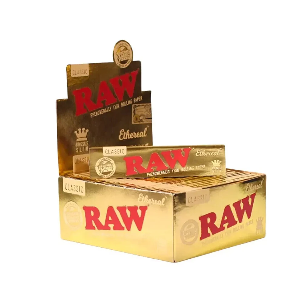 Raw Gold Ethereal King size Slim