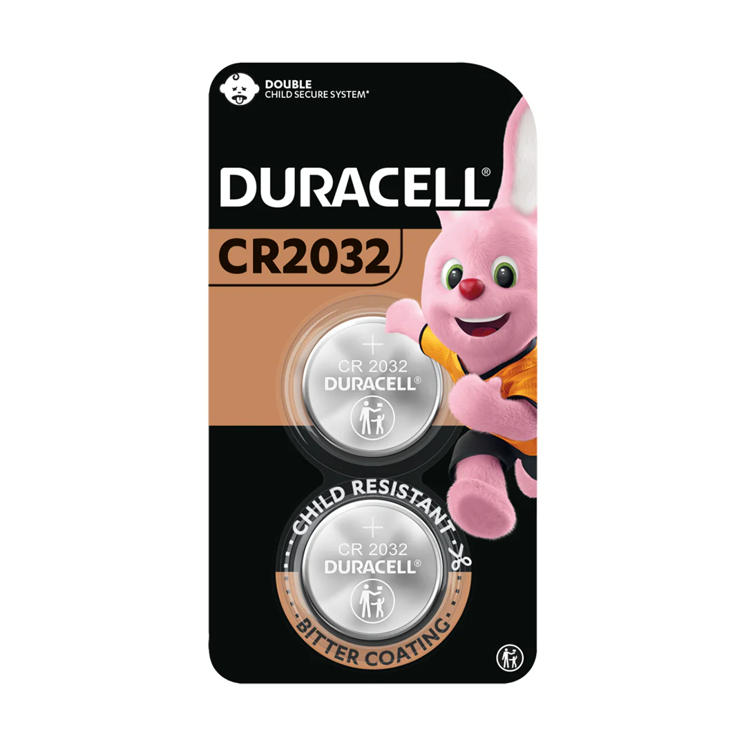 Duracell Lithium Coin Battery CR2032 2 pack