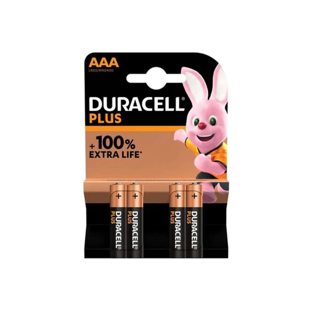 Duracell Battery AAA 4 Pack