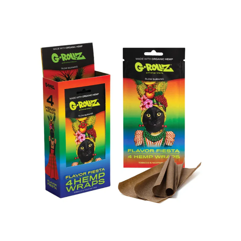 G-ROLLZG Flavour Fiesta HEMP WRAPS