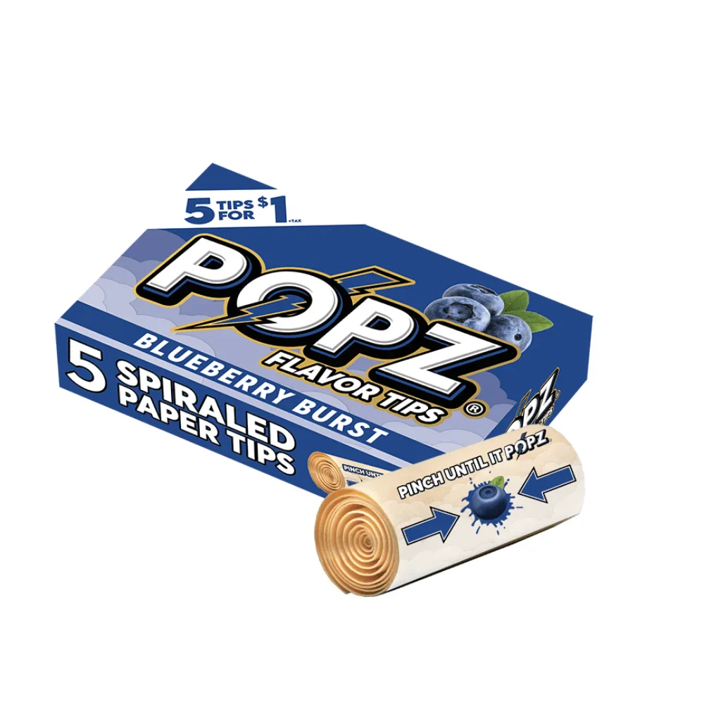 POPZ Flavor Tips Blueberry Burst 5 Pack